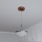 Ekena Millwork Baltimore PVC Medallion (Canopies up to 4 1/4"), 10"OD x 3 1/2"ID x 3/4"P, Bright Coat Copper CMP10BABCO - alternate 8